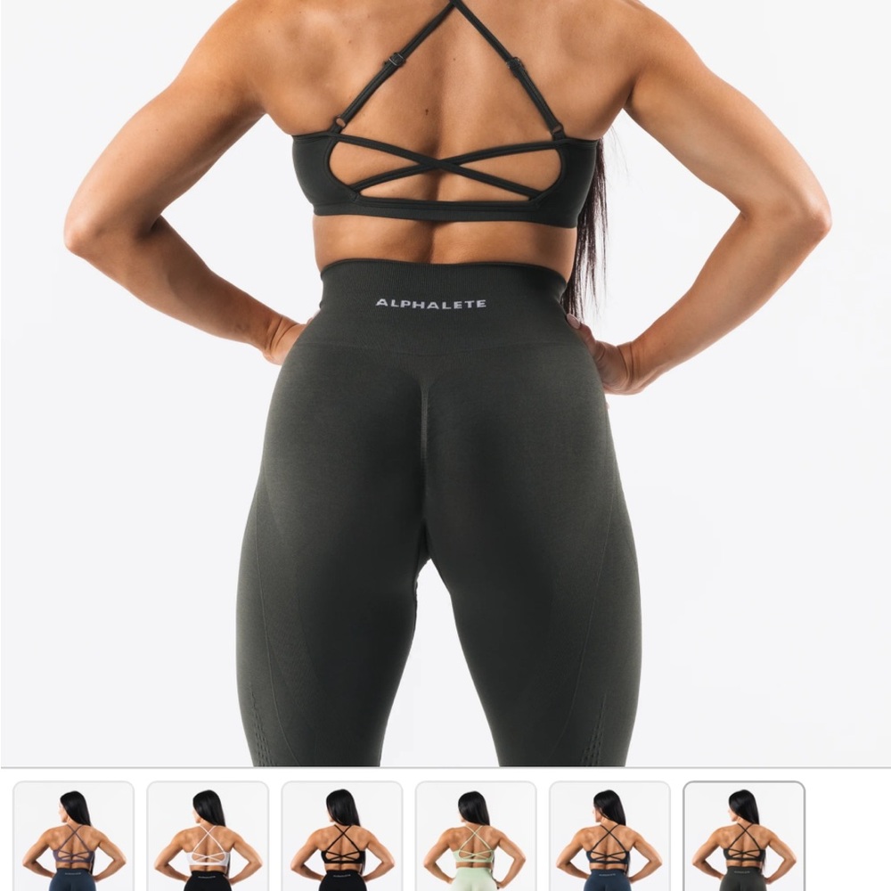 Two pack Alphalete seamless bras